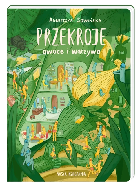 Przekroje owoce i warzywa