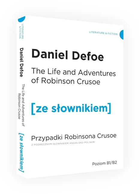 Przypadki Robinsona Crusoe wersja angielska z podręcznym słownikiem