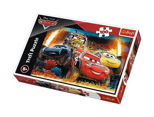 Puzzle 100 Ekstremalny wyścig Disney Cars 3 16358