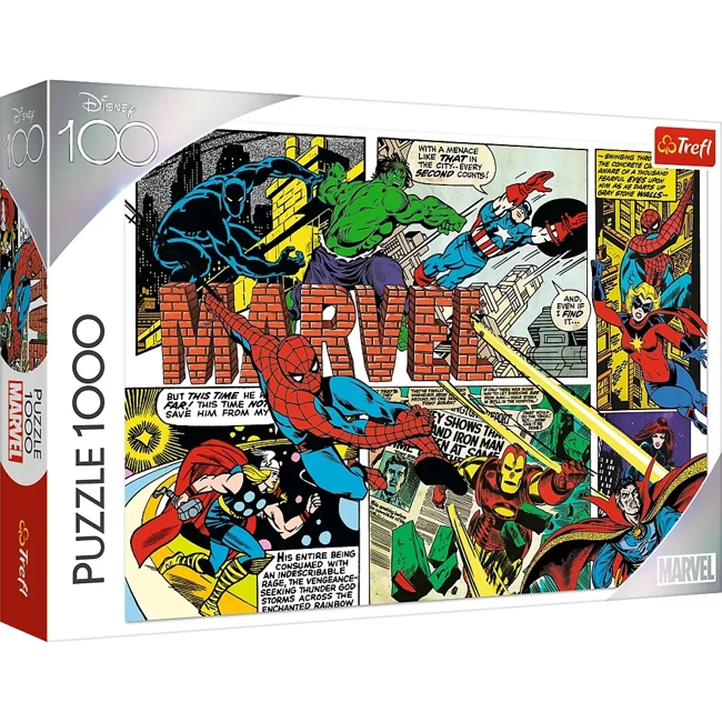 Puzzle 100 Niepokonani Avengersi Disney 100 10759