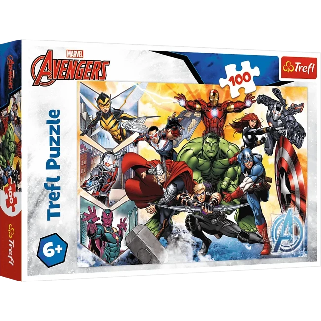 Puzzle 100 Siła Avengersów Disney Marvel The Avengers 16431