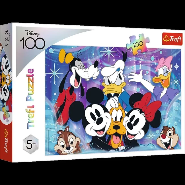 Puzzle 100 W świecie Disney jest wesoło 16462