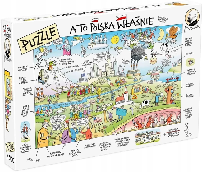 Puzzle 1000 A to Polska właśnie