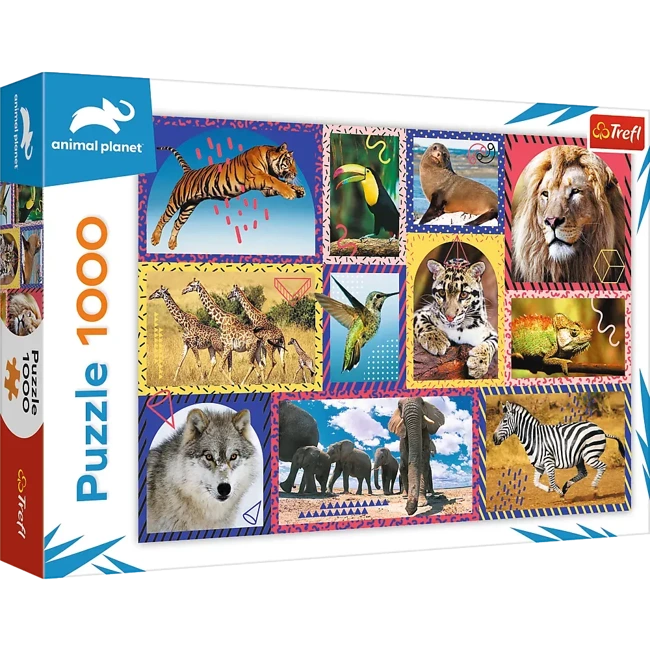 Puzzle 1000 Dzika natura 10673