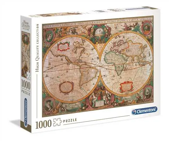 Puzzle 1000 HQ Starożytna mapa 31229