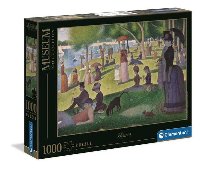 Puzzle 1000 Museum Seurat Niedzielne popołudnie na wyspie La Grande Jatte 39613