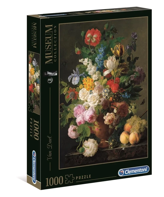 Puzzle 1000 Museum Van dael vaso di fiori 31415