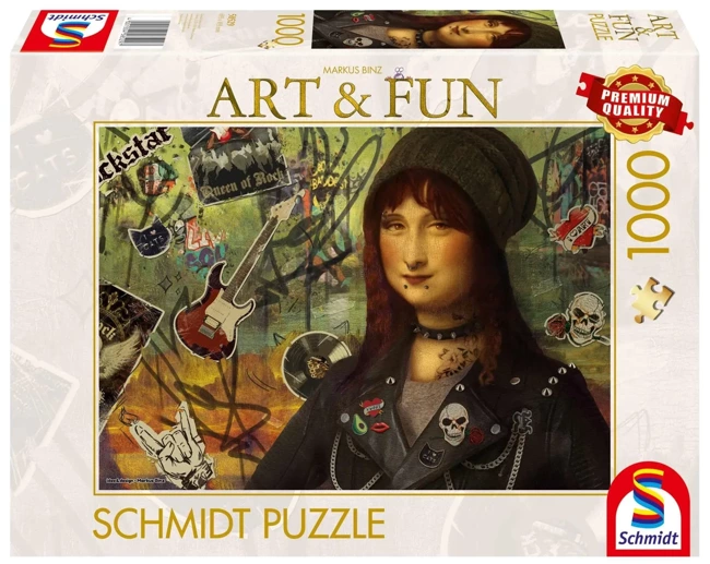 Puzzle 1000 PQ Mona Lisa 2024 Markus Binz 112727