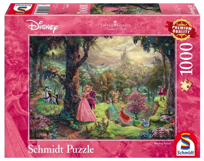 Puzzle 1000 PQ Śpiąca Królewna T.Kinkade 106298