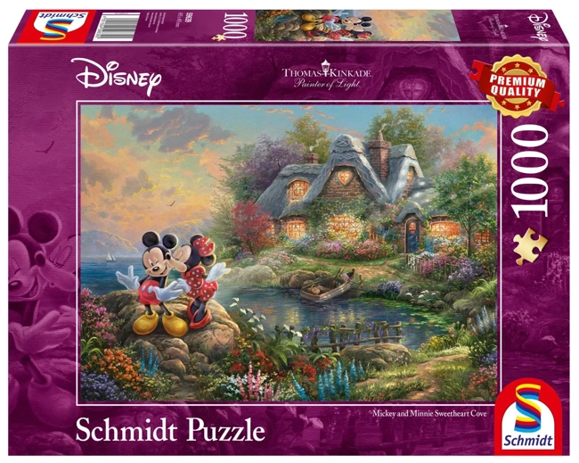 Puzzle 1000 PQ T.Kinkade Myszka Miki & Minnie Disney 108720