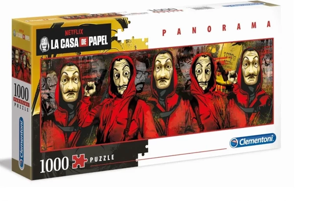 Puzzle 1000 Panorama La Casa de Papel Netflix