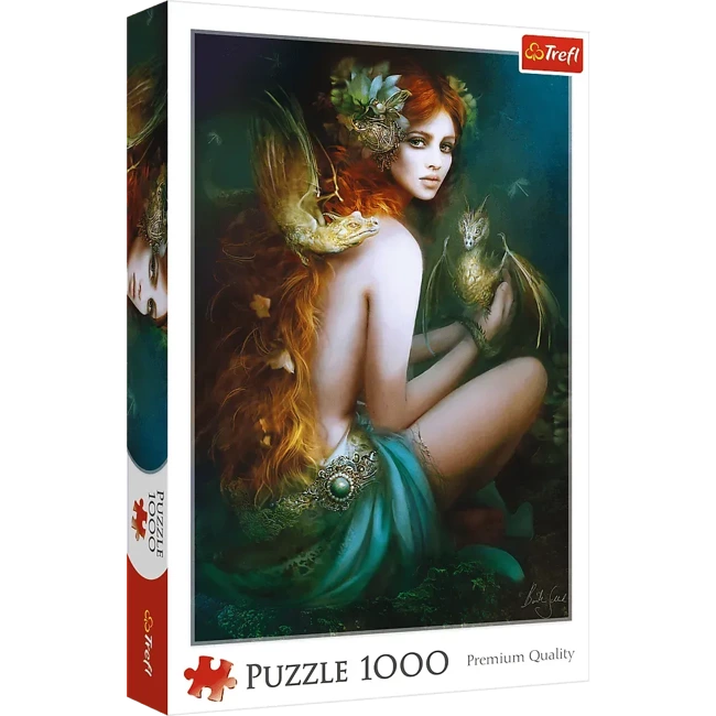 Puzzle 1000 Przyjaciółka smoków 10592