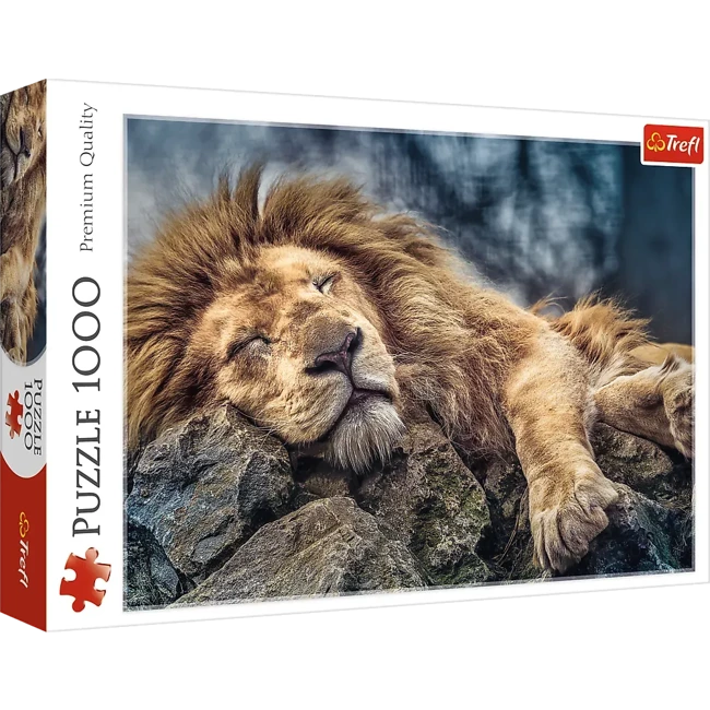 Puzzle 1000 Śpiący lew 10447