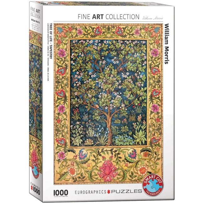 Puzzle 1000 Tree of Life Tapestry by William Morris 6000-5609