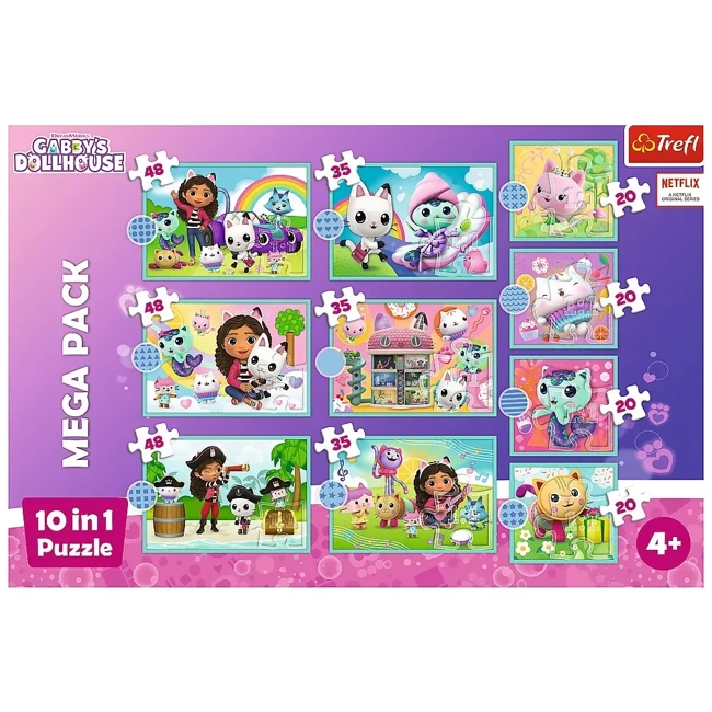 Puzzle 10iw1 W świecie Gabi 96003