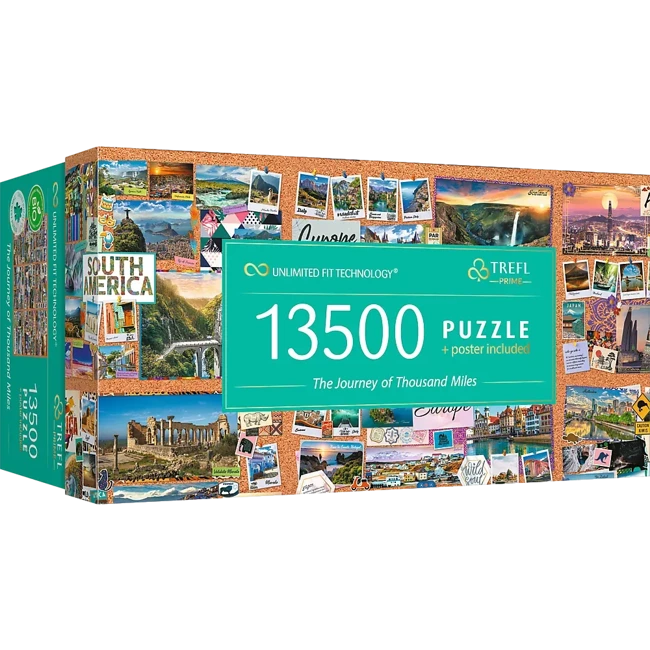 Puzzle 13500 Trefl Prime UFT  The Journey of Thousand Miles 81025