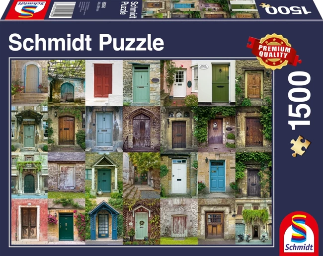 Puzzle 1500 PQ Drzwi 109075