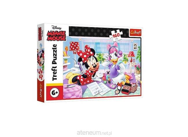 Puzzle 160 Myszka Minnie, Dzień z przyjaciółką TREFL