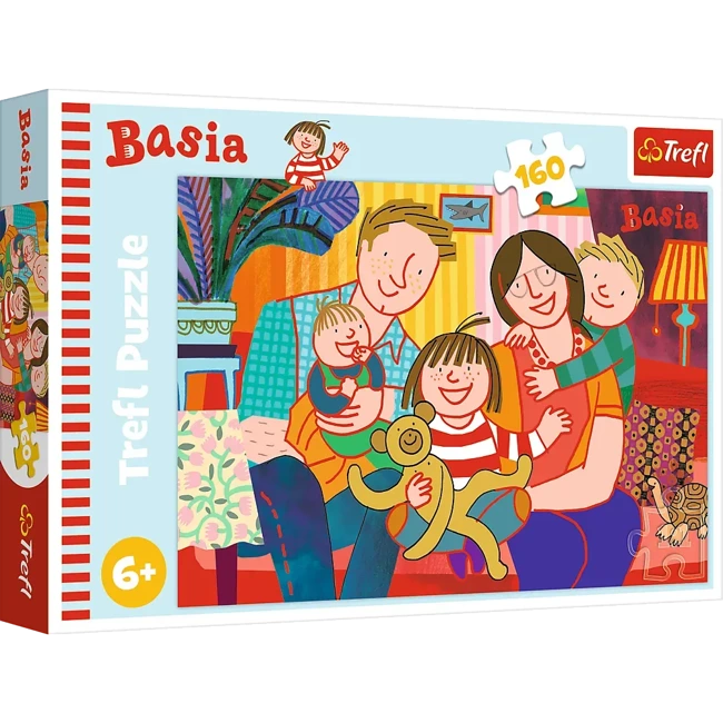 Puzzle 160 Poznaj Basię 15409