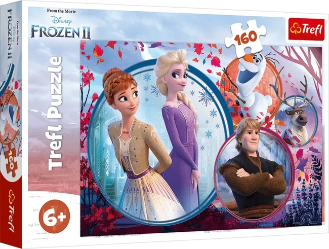 Puzzle 160 Siostrzana przygoda Frozen 2 15374