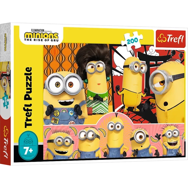 Puzzle 200 Minionki w akcji TREFL