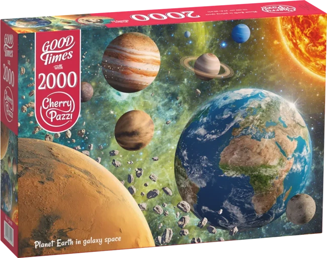 Puzzle 2000 CherryPazzi  Planet Earth in Galaxy 50118