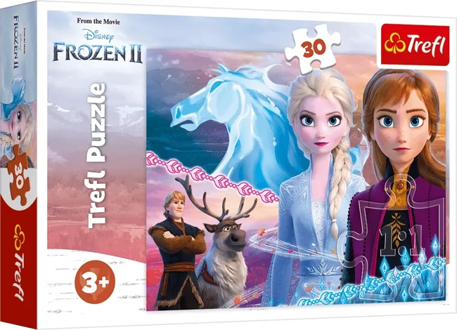 Puzzle 30 Odwaga sióstr Frozen 2 18253