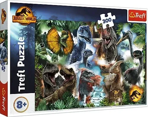 Puzzle 300 Ulubione dinozaury Universal Jurassic World 23013