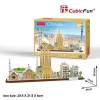 Puzzle 3D Cityline Barcelona