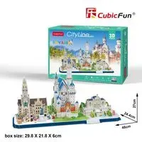 Puzzle 3D Cityline Bawaria