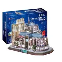 Puzzle 3D Katedra Notre Dame LED