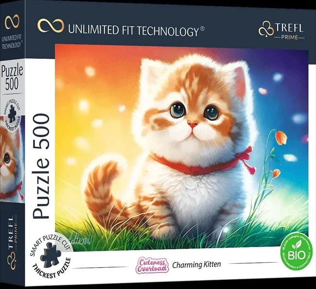 Puzzle 500 Charming Kitten 37463