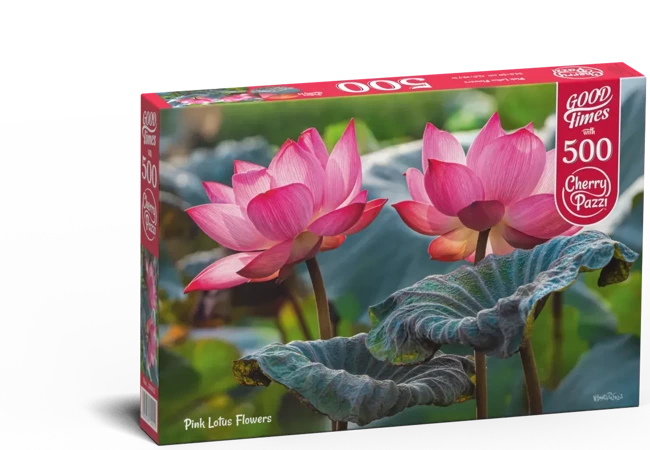 Puzzle 500 CherryPazzi Pink Lotus Flowers 20012