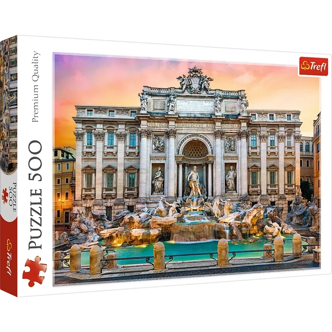 Puzzle 500 Fontanna di Trevi Rzym 37292