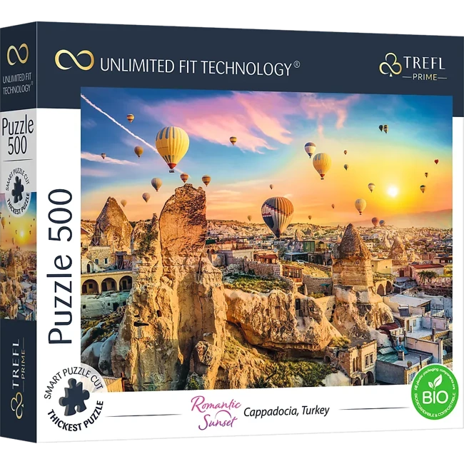 Puzzle 500 UFT Romantic Sunset: Cappadocia Turkey 37458