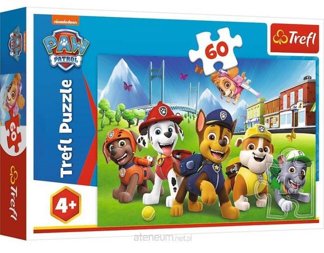 Puzzle 60 Psi Patrol na polanie Viacom PAW Patrol 17375