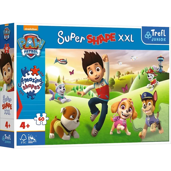 Puzzle 60 Super Shape XXL Psi Patrol TREFL