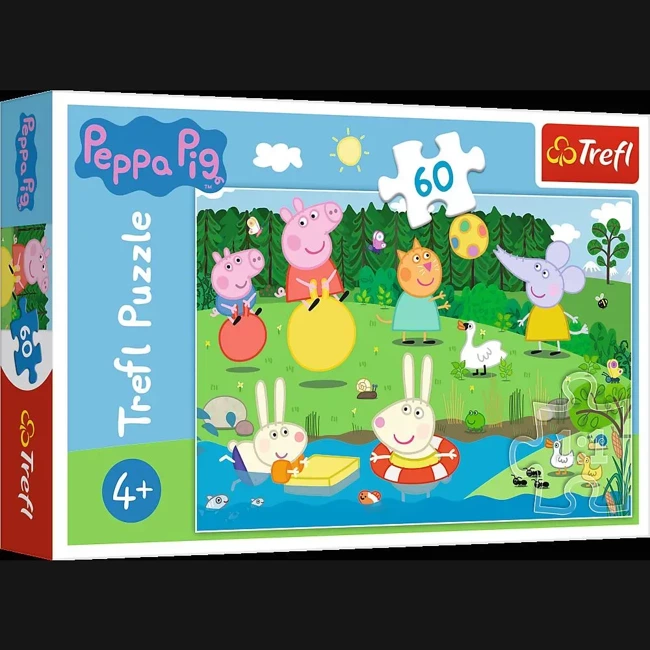 Puzzle 60 Wakacyjna zabawa Świnka Peppa 17326