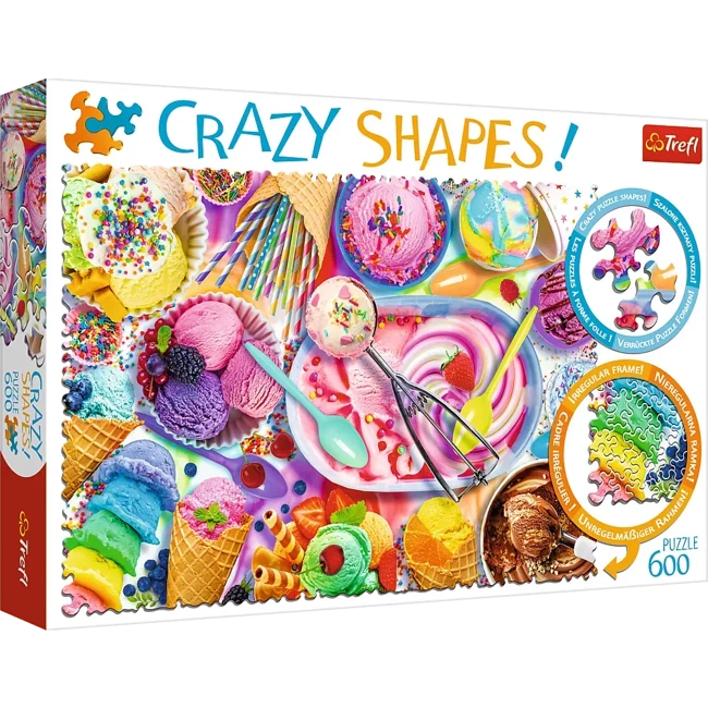 Puzzle 600 Crazy Shapes Słodkie marzenie 11119