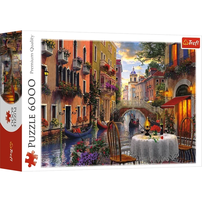 Puzzle 6000 Romantyczna kolacja TREFL