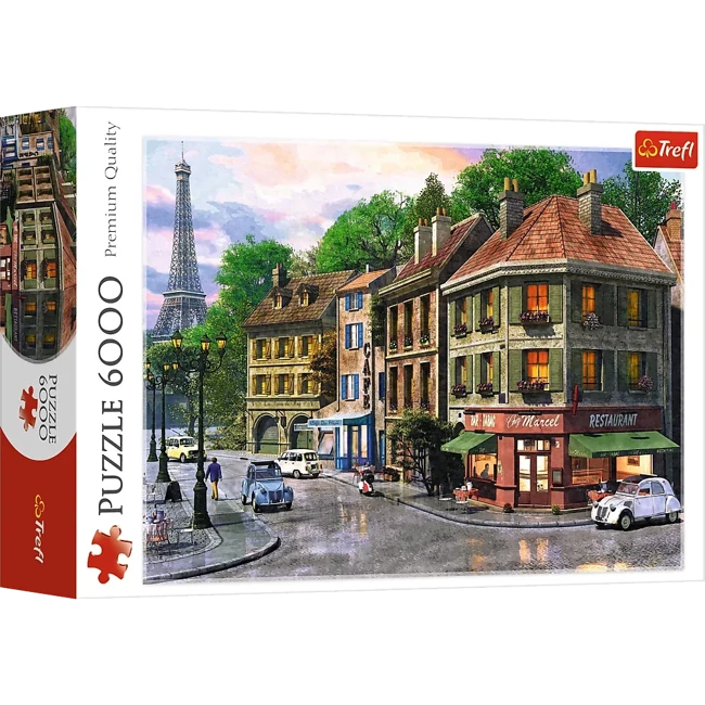 Puzzle 6000 Uliczka Paryża 65001