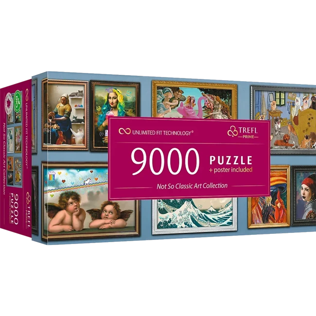 Puzzle 9000 Not So Classic Art Collection TREFL