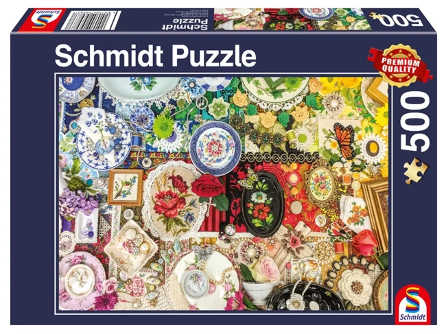 Puzzle PQ 500 Kolorowe ozdoby G3