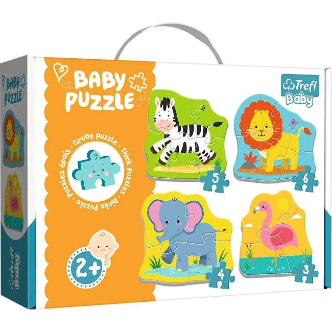 Puzzle baby classic Zwierzątka na safari 36073