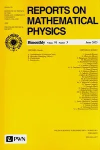 Reports on Mathematical Physics 91/3