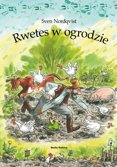 Rwetes w ogrodzie. Pettson i Findus