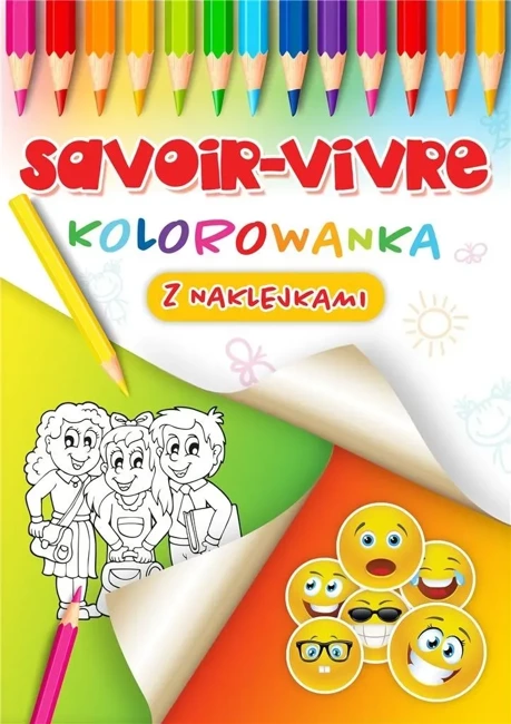 Savoir-vivre kolorowanka