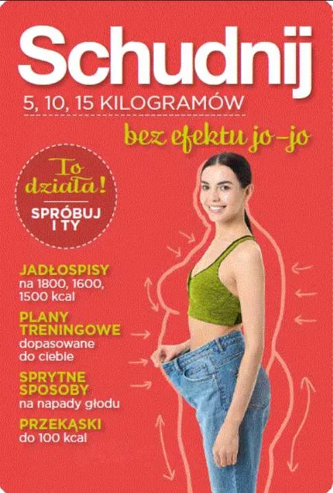 Schudnij. 5, 10, 15 kilogramów bez efektu jo-jo