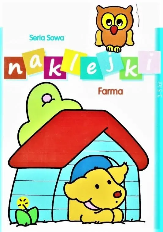 Seria Sowa. Naklejki. Farma