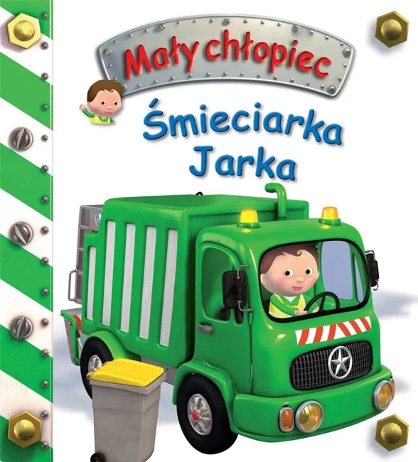 Śmieciarka Jarka. Mały chłopiec